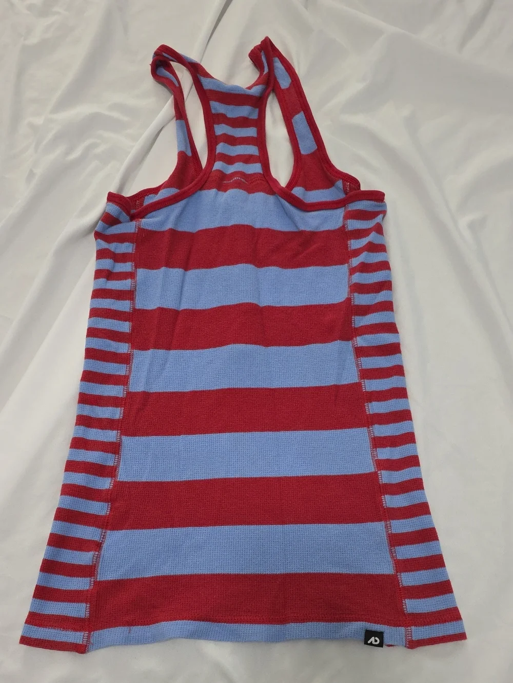 💥5 For $20 Nike Red and Light Blue Striped Racerback Tank